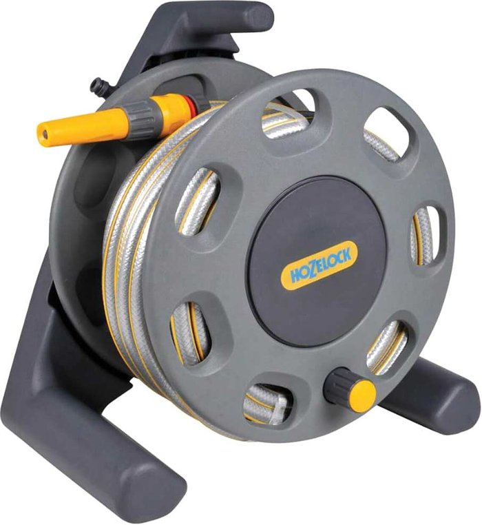 Tooled Up | Hozelock Hozelock Compact 25m Capacity Hose Reel (supplied with 15m Hose) Hozelock Hozelock Compact 25m Capacity Hose Reel (supplied with 15m Hose)