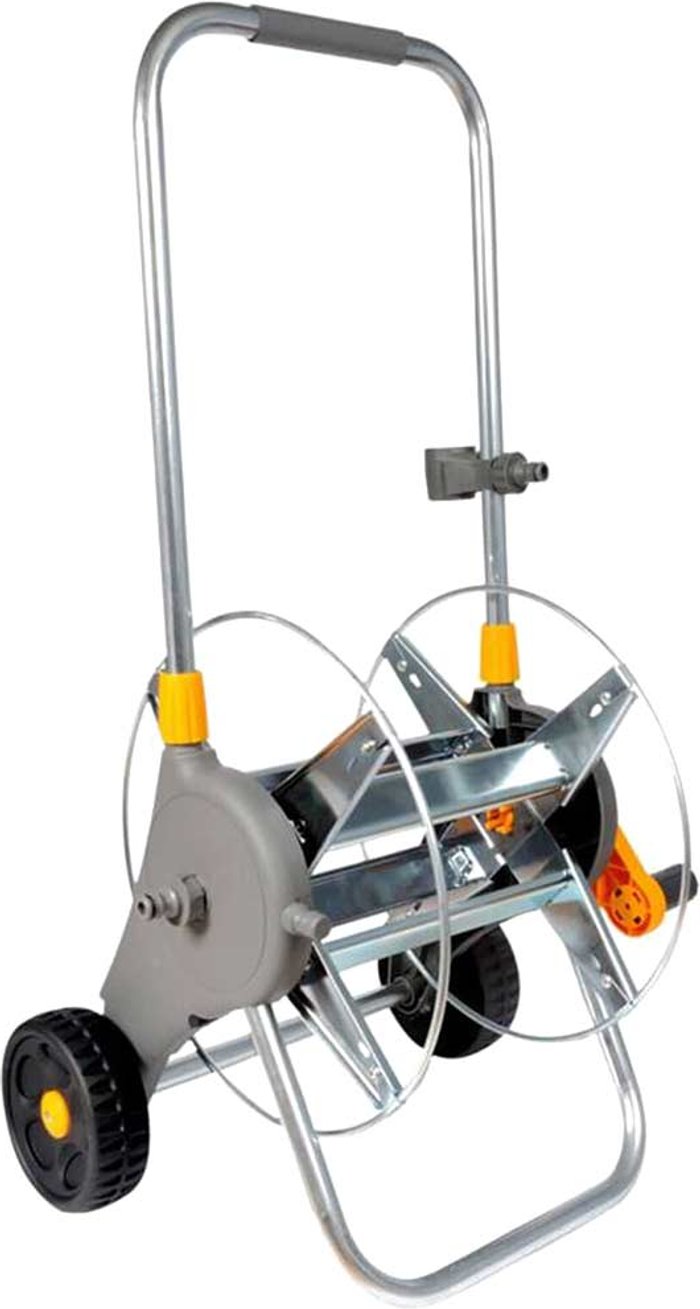 Tooled Up | Hozelock Hozelock Assembled 60m Metal Cart (Empty) Hozelock Hozelock Assembled 60m Metal Cart (Empty)