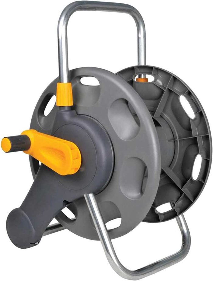 Tooled Up | Hozelock Hozelock Empty Floor and Wall Mounted Hose Reel 60m Hozelock Hozelock Empty Floor and Wall Mounted Hose Reel 60m