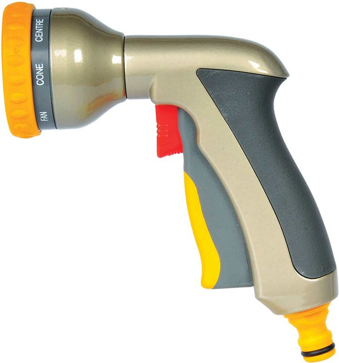 Tooled Up | Hozelock Hozelock Metal Multi Plus Water Spray Gun Hozelock Hozelock Metal Multi Plus Water Spray Gun