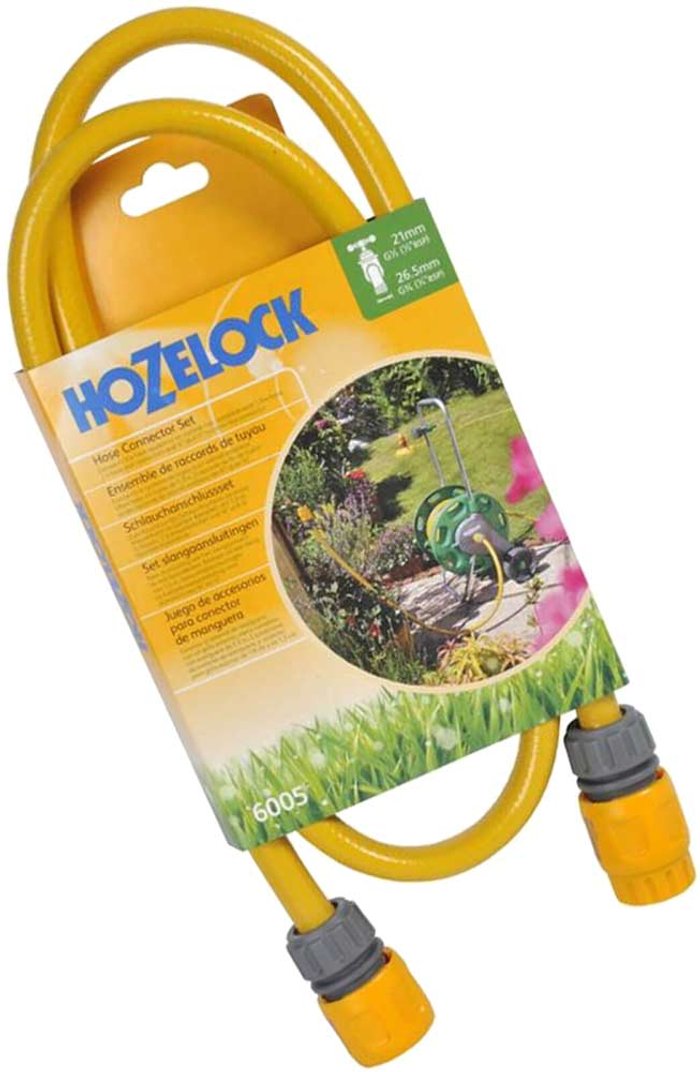Tooled Up | Hozelock Hozelock Hose Reel to Out side Tap Connection Set 21 & 26.5mm Hozelock Hozelock Hose Reel to Out side Tap Connection Set 21 & 26.5mm