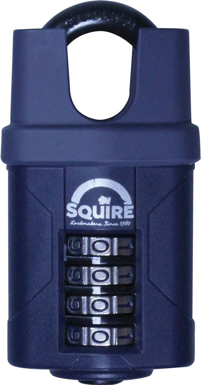 Tooled Up | Squire Henry Squire Push Button Combination Padlock Closed Shackle 38mm Standard Squire Henry Squire Push Button Combination Padlock Closed Shackle 38mm Standard