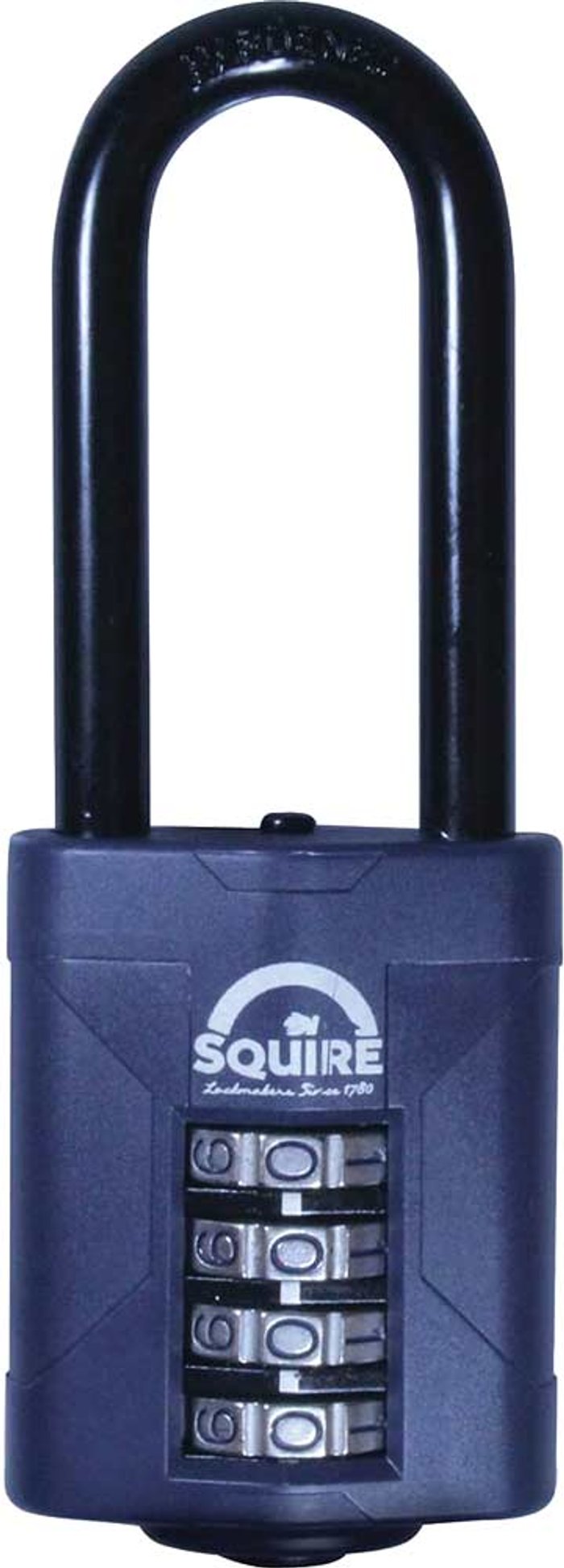 Tooled Up | Squire Squire Combination Padlock with extra long shackle 50mm Squire Squire Combination Padlock with extra long shackle 50mm