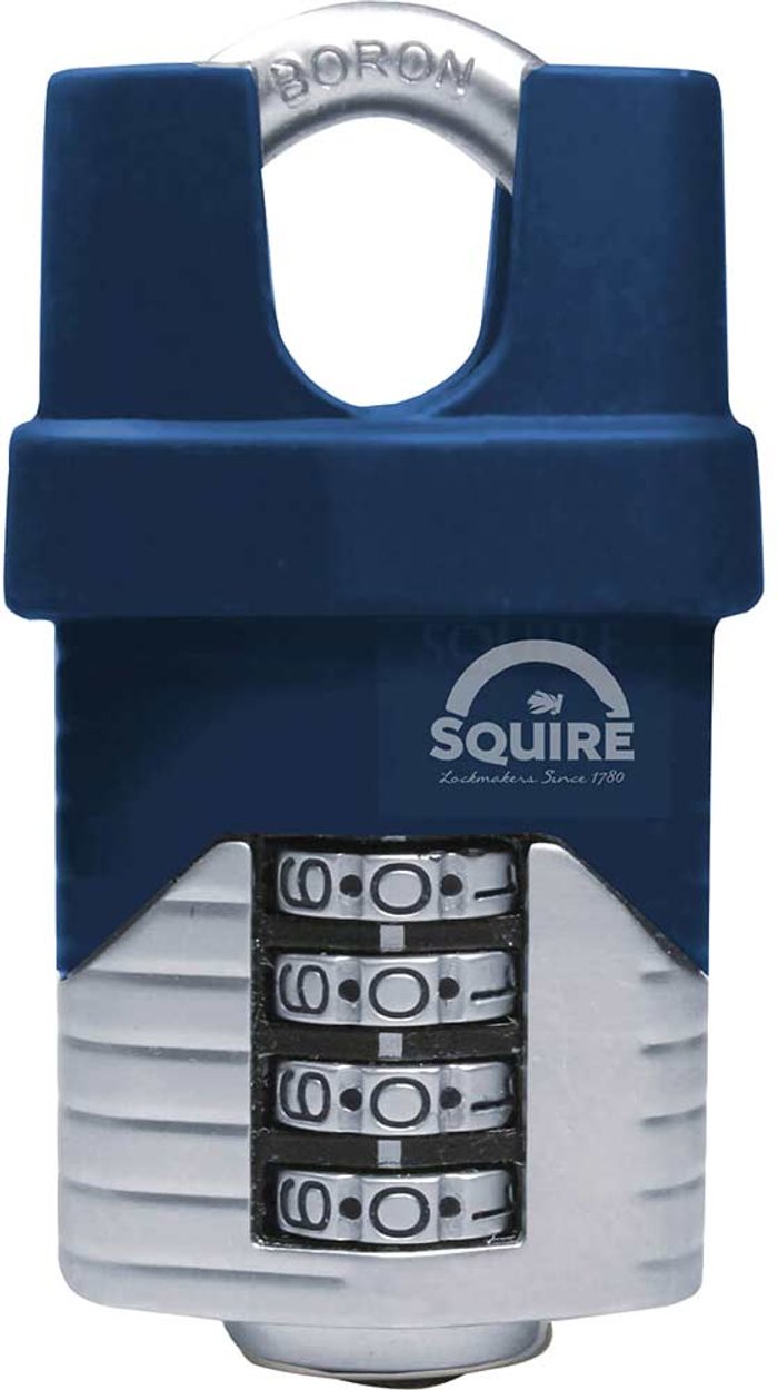 Tooled Up | Squire Henry Squire Vulcan Boron Shackle Combination Padlock 50mm Closed Squire Henry Squire Vulcan Boron Shackle Combination Padlock 50mm Closed