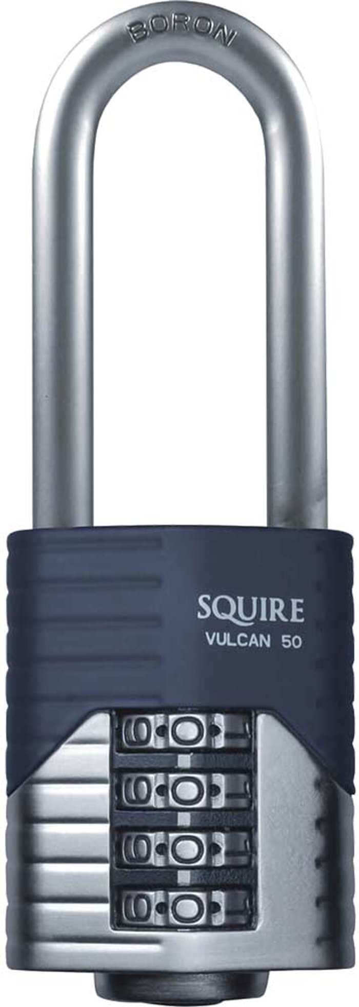 Tooled Up | Squire Henry Squire Vulcan Boron Shackle Combination Padlock 50mm Long Squire Henry Squire Vulcan Boron Shackle Combination Padlock 50mm Long
