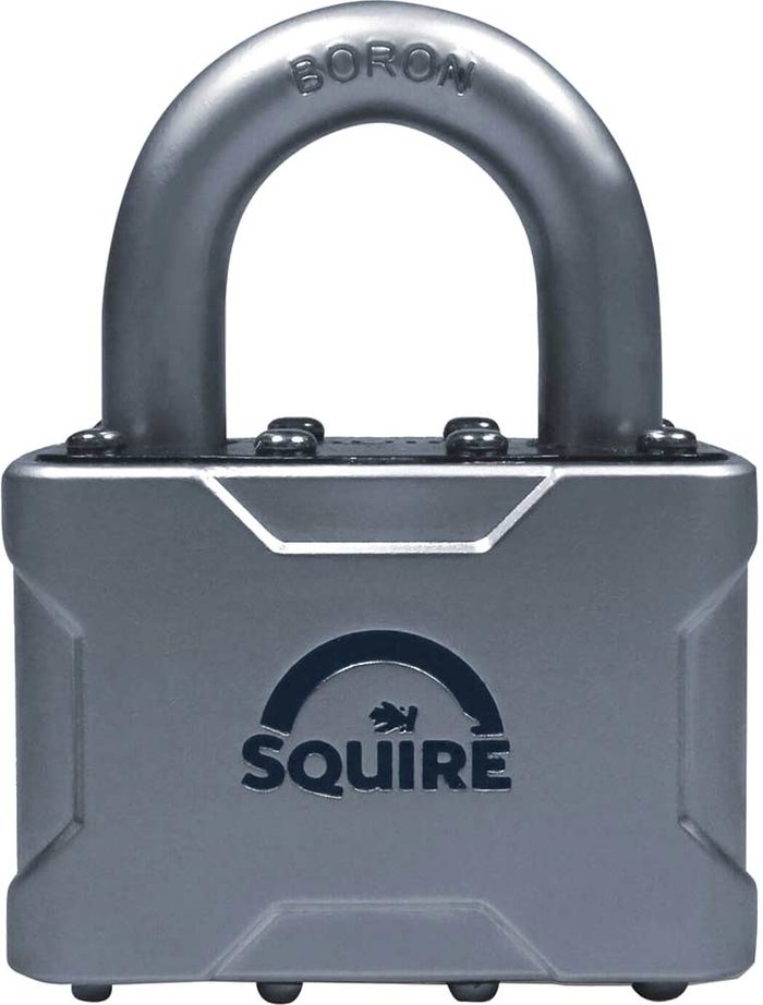 Tooled Up | Squire Squire Die Cast Body Cover Boron Shackle Padlock 50mm Squire Squire Die Cast Body Cover Boron Shackle Padlock 50mm