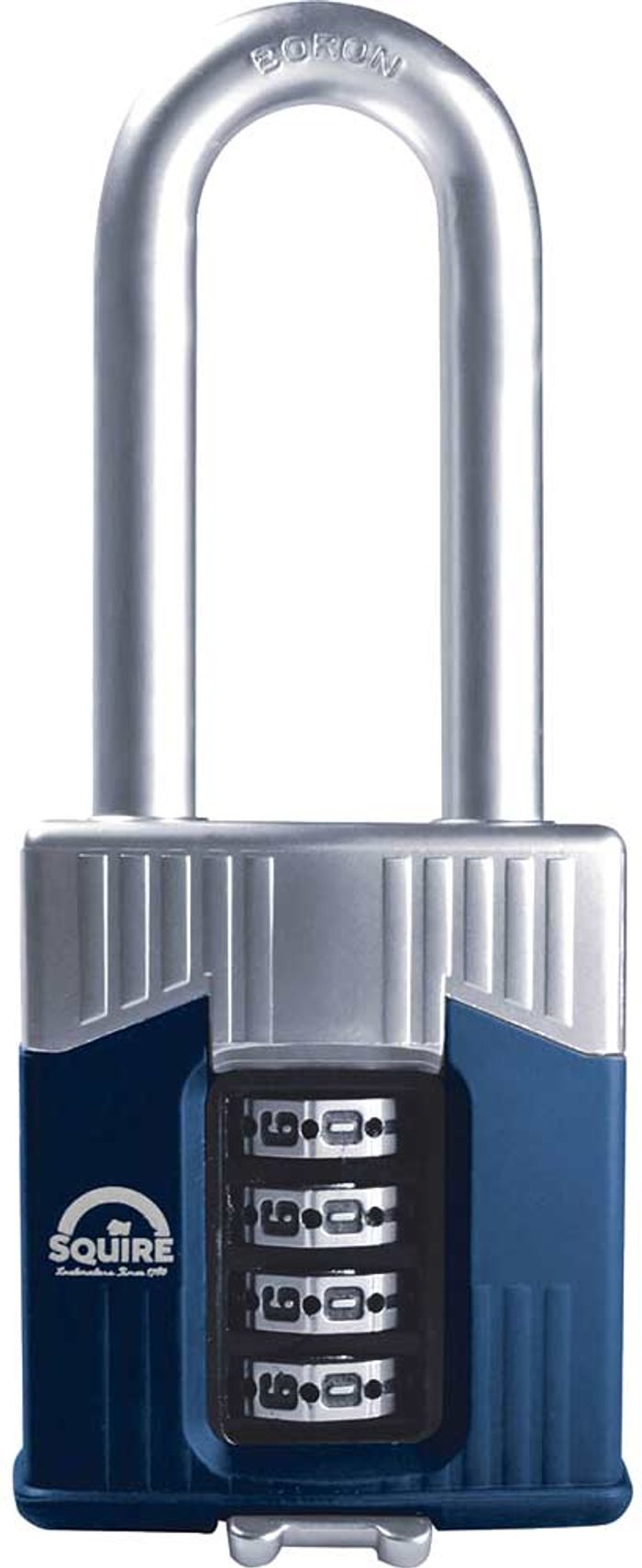 Tooled Up | Squire Henry Squire Warrior High-Security Shackle Combination Padlock 55mm Long Squire Henry Squire Warrior High-Security Shackle Combination Padlock 55mm Long