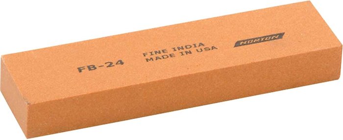 Tooled Up | India Norton India Bench Stone 25mm 100mm Fine India Norton India Bench Stone 25mm 100mm Fine
