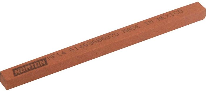 Tooled Up | India Norton India Square Stone File 6mm 100mm Medium India Norton India Square Stone File 6mm 100mm Medium