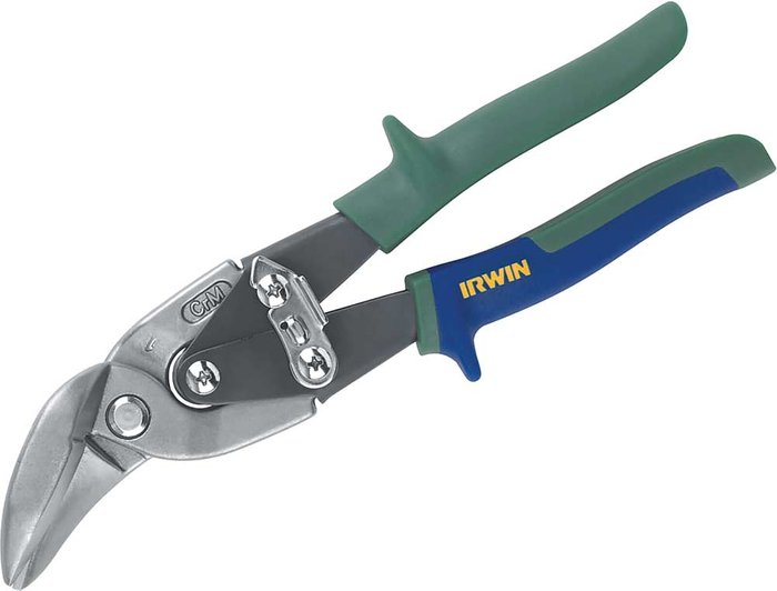 Tooled Up | Irwin Irwin 20S Aviation Snips Offset Right Cut 230mm Irwin Irwin 20S Aviation Snips Offset Right Cut 230mm