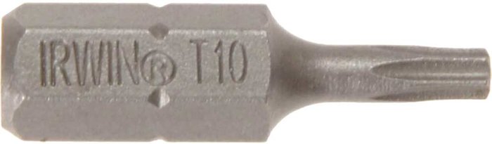 Tooled Up | Irwin Irwin Torx Screwdriver Bit T10 25mm Pack of 10 Irwin Irwin Torx Screwdriver Bit T10 25mm Pack of 10