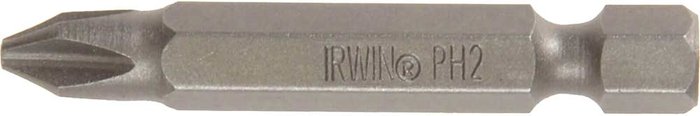Tooled Up | Irwin Irwin Phillips Power Screwdriver Bit PH2 90mm Pack of 1 Irwin Irwin Phillips Power Screwdriver Bit PH2 90mm Pack of 1