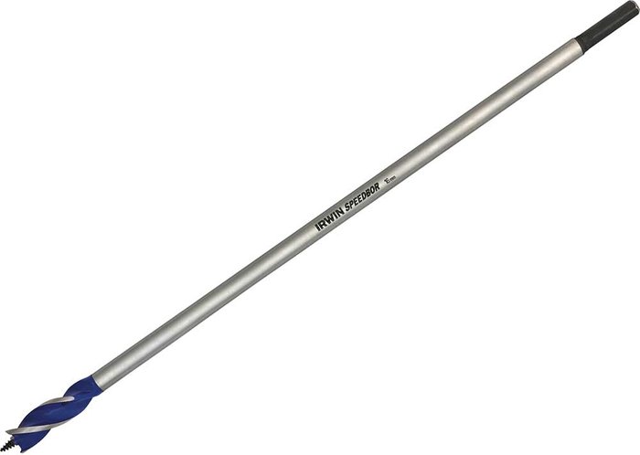 Tooled Up | Irwin Irwin 6X Blue Groove Extra Long Wood Drill Bit 16mm 400mm Irwin Irwin 6X Blue Groove Extra Long Wood Drill Bit 16mm 400mm