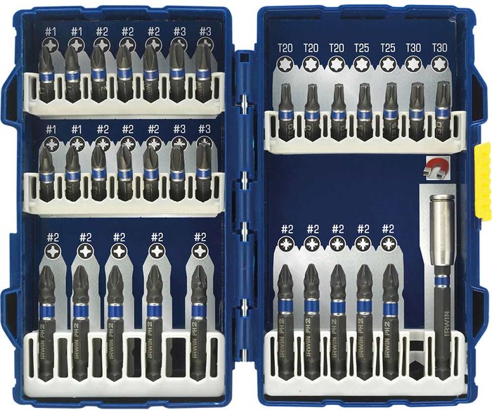 Tooled Up | Irwin Irwin 32 Piece Impact Screwdriver Bit Set Irwin Irwin 32 Piece Impact Screwdriver Bit Set