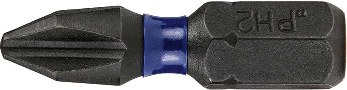 Tooled Up | Irwin Irwin Impact Pro Performance Phillips Screwdriver Bits PH2 25mm Pack of 2 Irwin Irwin Impact Pro Performance Phillips Screwdriver Bits PH2 25mm Pack of 2