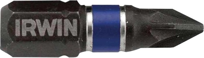Tooled Up | Irwin Irwin Impact Pro Performance Pozi Screwdriver Bits PZ3 25mm Pack of 2 Irwin Irwin Impact Pro Performance Pozi Screwdriver Bits PZ3 25mm Pack of 2