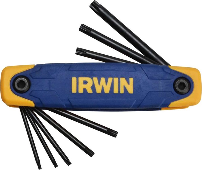 Tooled Up | Irwin Irwin 8 Piece Torx Folding Allen Key Set Irwin Irwin 8 Piece Torx Folding Allen Key Set