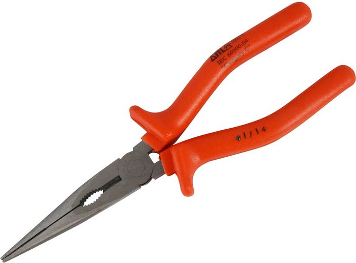 Tooled Up | ITL ITL Insulated Snipe Nose Pliers 200mm ITL ITL Insulated Snipe Nose Pliers 200mm