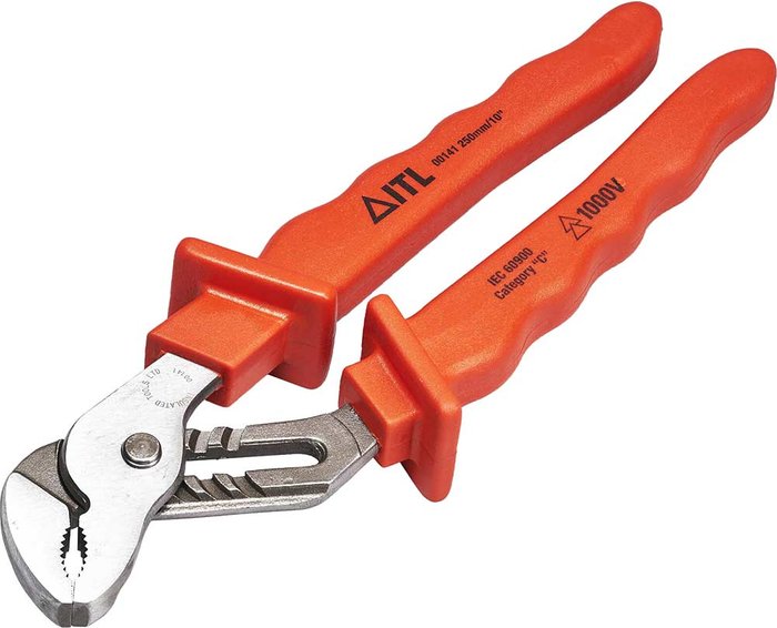Tooled Up | ITL ITL Insulated Waterpump Pliers 250mm ITL ITL Insulated Waterpump Pliers 250mm