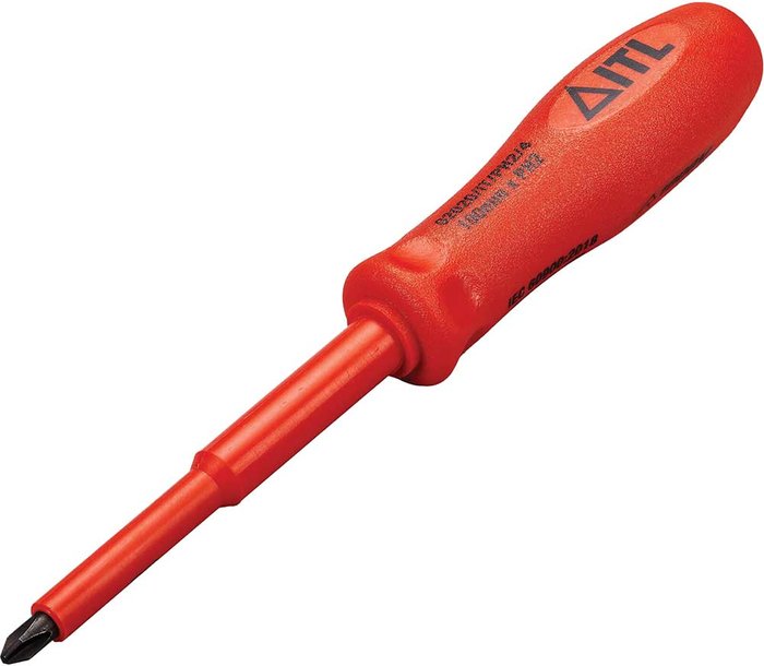 Tooled Up | ITL ITL Insulated Phillips Screwdriver PH2 100mm ITL ITL Insulated Phillips Screwdriver PH2 100mm