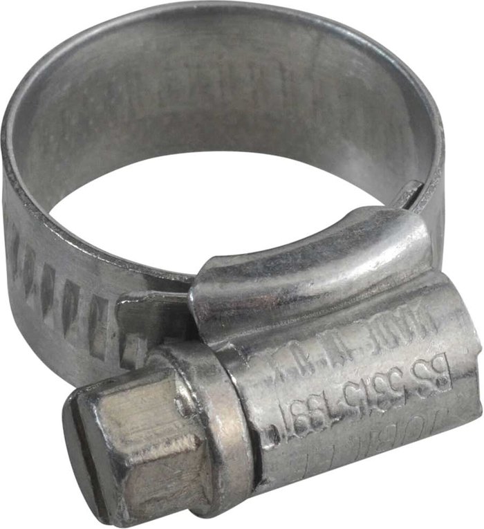 Tooled Up | Jubilee Jubilee Zinc Plated Hose Clip 13mm - 20mm Pack of 1 Jubilee Jubilee Zinc Plated Hose Clip 13mm - 20mm Pack of 1