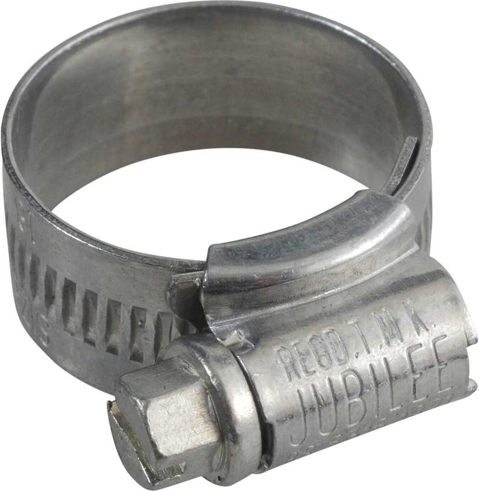 Tooled Up | Jubilee Jubilee Zinc Plated Hose Clip 18mm - 25mm Pack of 1 Jubilee Jubilee Zinc Plated Hose Clip 18mm - 25mm Pack of 1