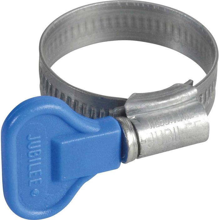 Tooled Up | Jubilee Jubilee Zinc Plated Wing Spade Hose Clip 20mm - 32mm Pack of 1 Jubilee Jubilee Zinc Plated Wing Spade Hose Clip 20mm - 32mm Pack of 1