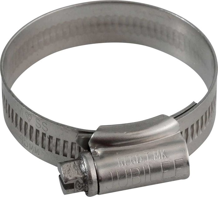 Tooled Up | Jubilee Jubilee Stainless Steel Hose Clip 32mm - 45mm Pack of 1 Jubilee Jubilee Stainless Steel Hose Clip 32mm - 45mm Pack of 1