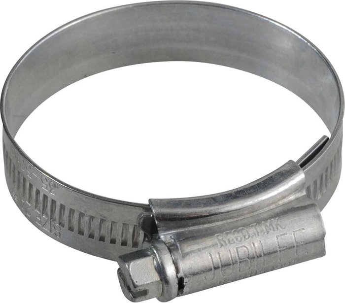 Tooled Up | Jubilee Jubilee Zinc Plated Hose Clip 35mm - 50mm Pack of 1 Jubilee Jubilee Zinc Plated Hose Clip 35mm - 50mm Pack of 1