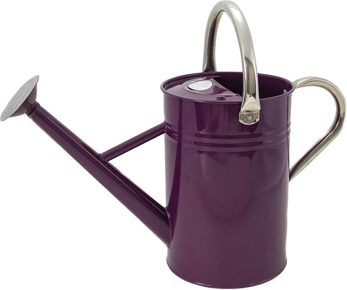 Tooled Up | Kent and Stowe Kent & Stowe Metal Watering Can Deep Violet 4.5l Kent and Stowe Kent & Stowe Metal Watering Can Deep Violet 4.5l