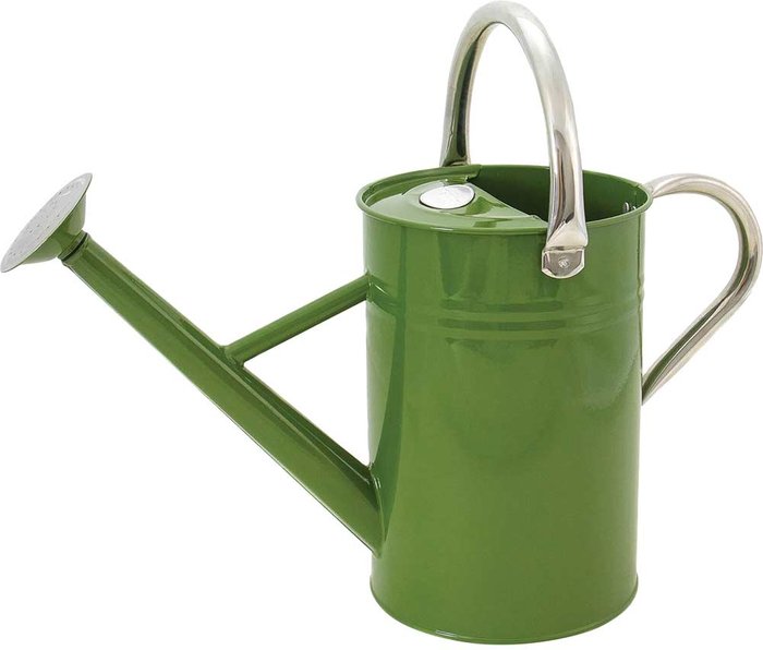 Tooled Up | Kent and Stowe Kent & Stowe Metal Watering Can Tweed Green 4.5l Kent and Stowe Kent & Stowe Metal Watering Can Tweed Green 4.5l