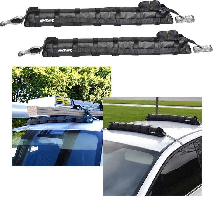 Tooled Up | Kincrome Kincrome Universal Soft Car Roof Rack Luggage Bars Kincrome Kincrome Universal Soft Car Roof Rack Luggage Bars