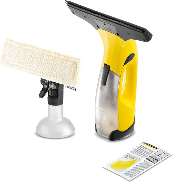 Tooled Up | Karcher KARCHER WV 2 Plus Window Vacuum Cleaner - Yellow & Black Karcher KARCHER WV 2 Plus Window Vacuum Cleaner - Yellow & Black