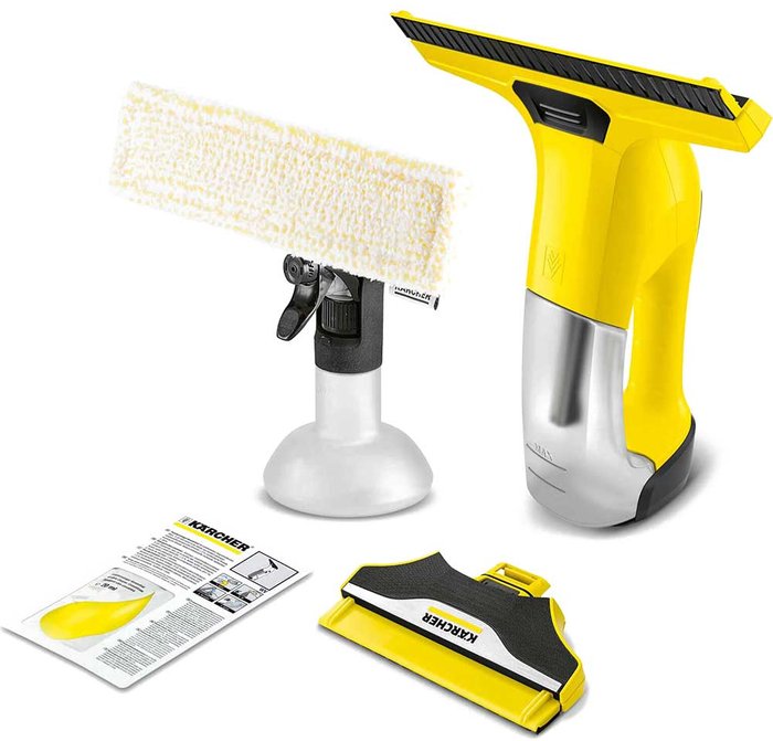 Tooled Up | Karcher KARCHER WV 6 Plus N Window Vacuum Cleaner - Yellow Karcher KARCHER WV 6 Plus N Window Vacuum Cleaner - Yellow
