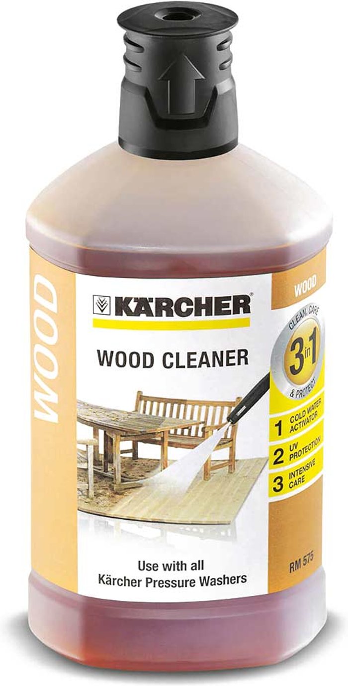 Tooled Up | Karcher Home and Garden Karcher Multi Purpose Decking and Wood Plug n Clean Detergent 1l Karcher Home and Garden Karcher Multi Purpose Decking and Wood Plug n Clean Detergent 1l