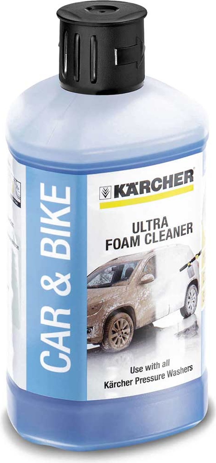 Tooled Up | Karcher Karcher Ultra Foam Cleaning Detergent for Pressure Washers 1l Karcher Karcher Ultra Foam Cleaning Detergent for Pressure Washers 1l