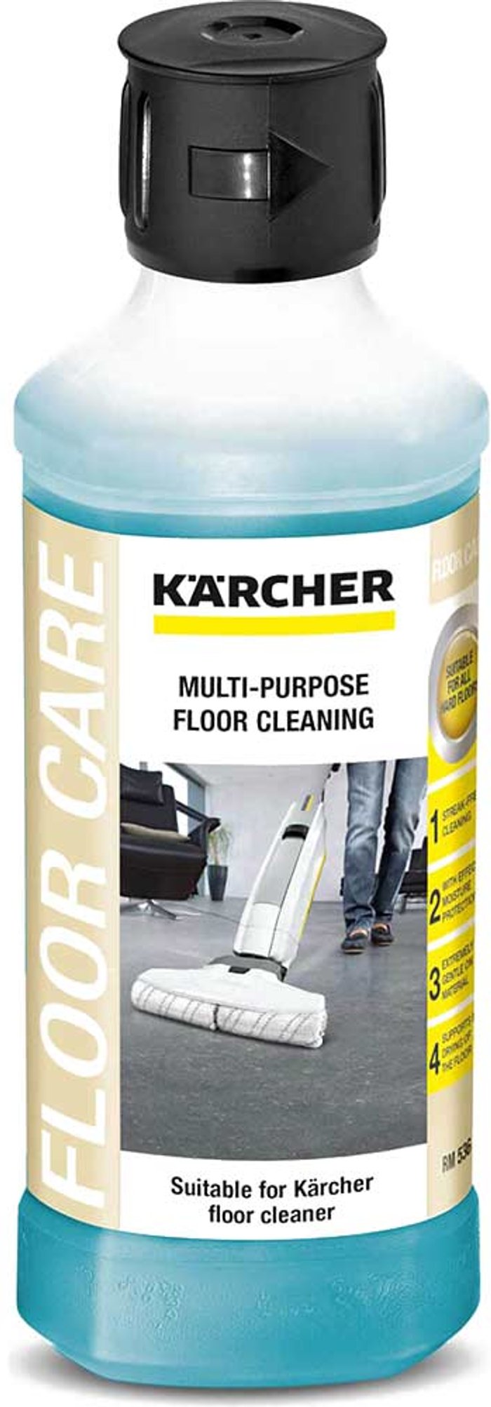 Tooled Up | Karcher Home and Garden Karcher RM 536 Universal Hard Floor Detergent for FC 5 Floor Cleaners 0.5l Karcher Home and Garden Karcher RM 536 Universal Hard Floor Detergent for FC 5 Floor Cleaners 0.5l