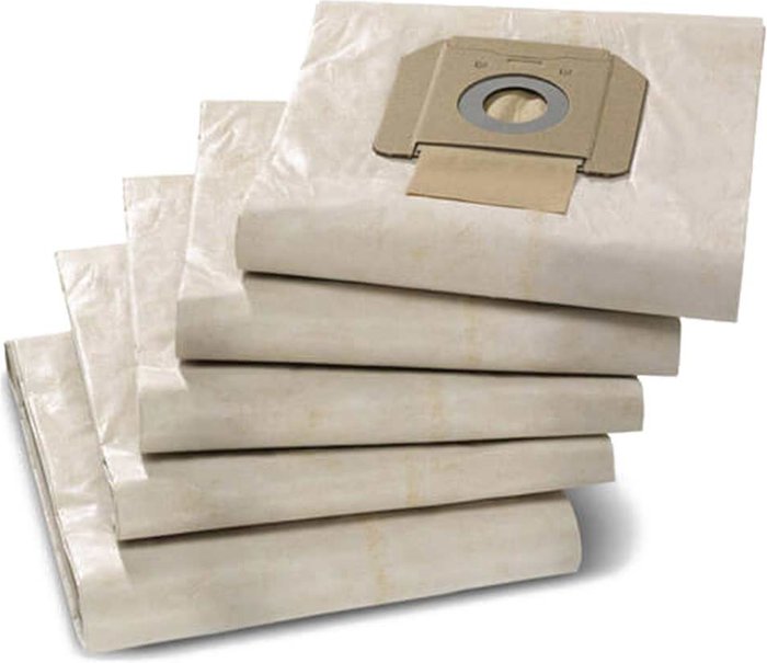 Tooled Up | Karcher Pro Karcher M Class Paper Filter Dust Bags for NT 48/1, 65/2 and 70/2 Vacuum Cleaners Pack of 5 Karcher Pro Karcher M Class Paper Filter Dust Bags for NT 48/1, 65/2 and 70/2 Vacuum Cleaners Pack of 5
