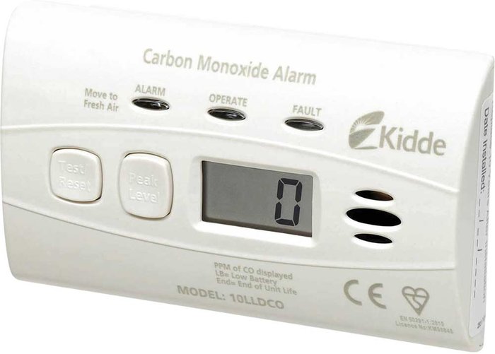 Tooled Up | Kidde Kidde 10 Year Digital Carbon Monoxide Alarm Sealed Battery Kidde Kidde 10 Year Digital Carbon Monoxide Alarm Sealed Battery
