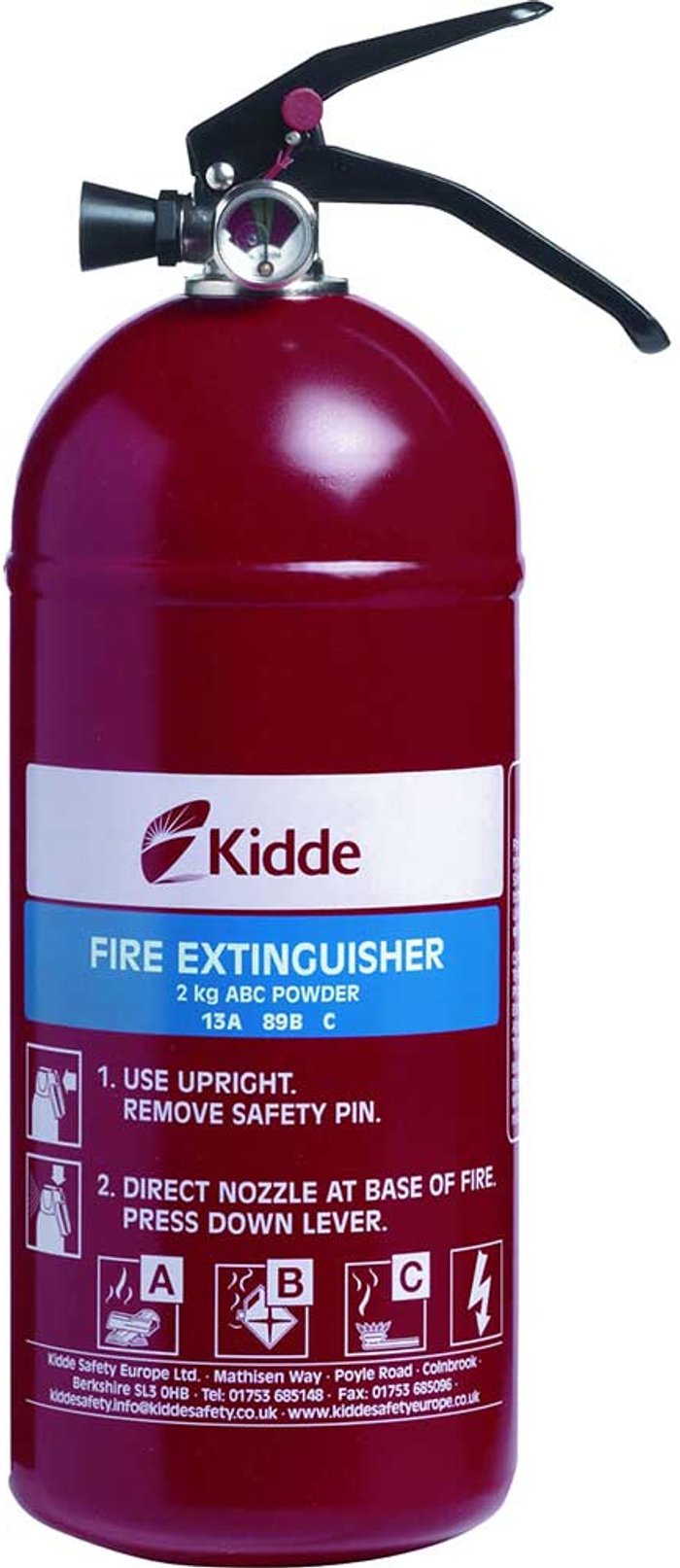 Tooled Up | Kidde Kidde All Purpose ABC Fire Extinguisher Kidde Kidde All Purpose ABC Fire Extinguisher