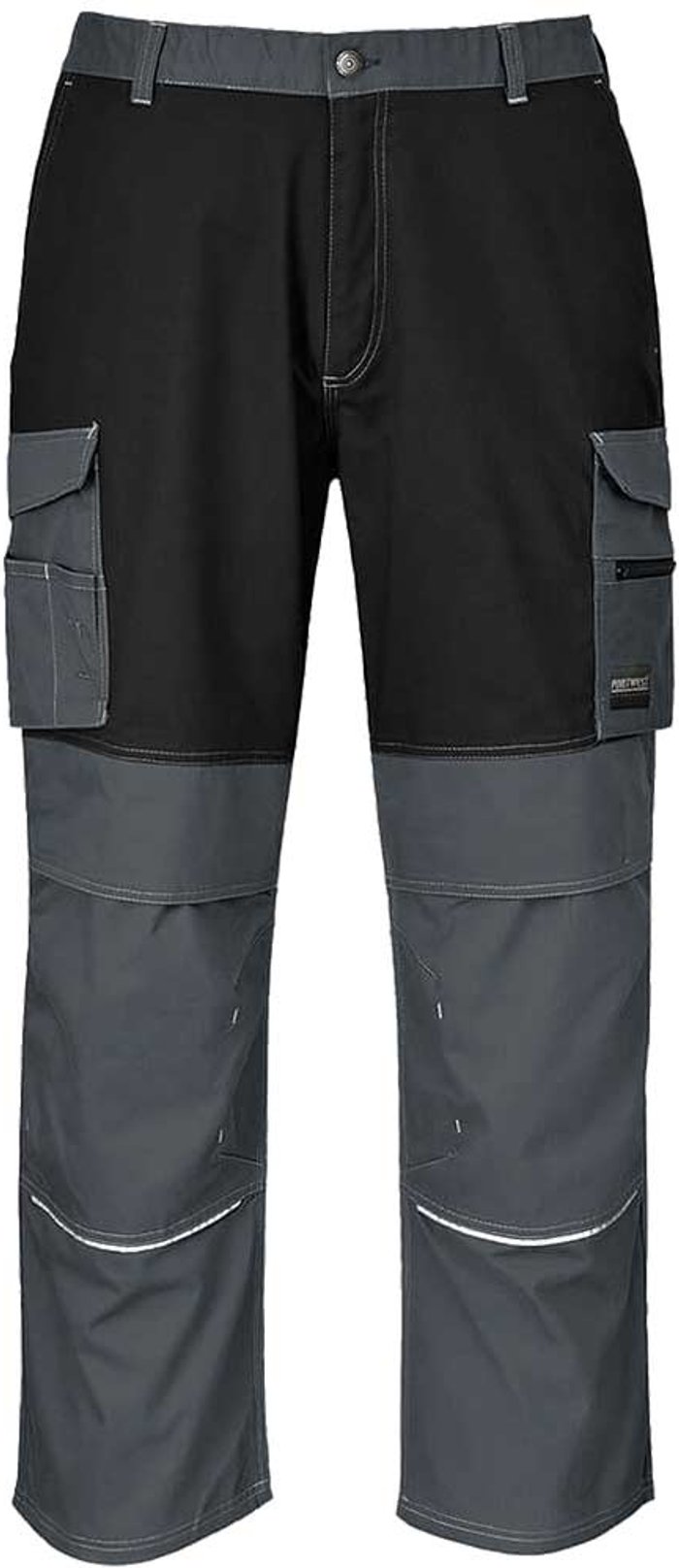 Tooled Up | Portwest Portwest KS13 Granite Trousers Grey / Black 2XL 31 Portwest Portwest KS13 Granite Trousers Grey / Black 2XL 31