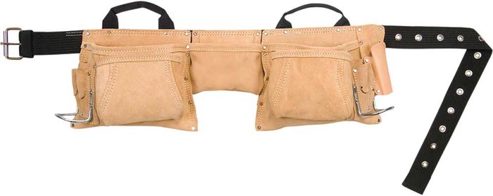 Tooled Up | Kunys Kunys Heavy Duty 12 Pocket Leather Tool Pouch Kunys Kunys Heavy Duty 12 Pocket Leather Tool Pouch