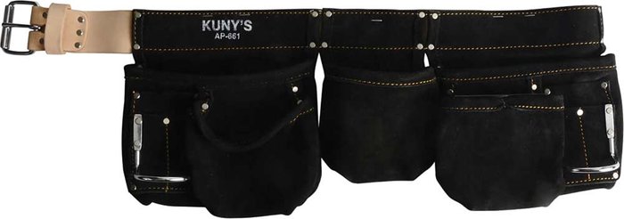 Tooled Up | Kunys Kunys Split Grain Water Repellent Double Tool Pouch Kunys Kunys Split Grain Water Repellent Double Tool Pouch