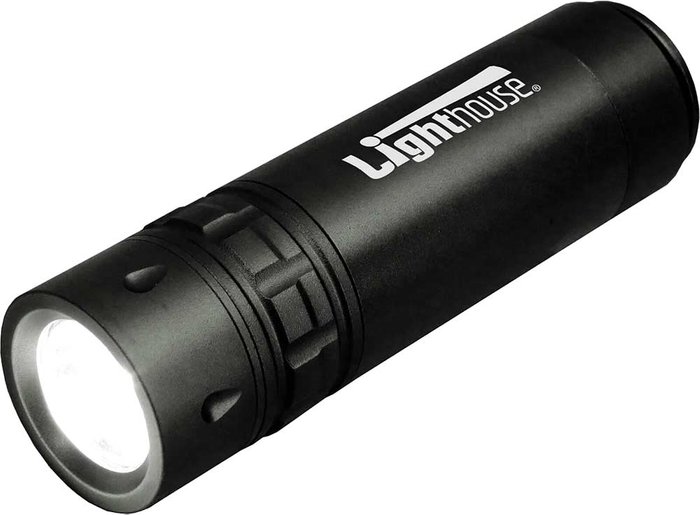 Tooled Up | Lighthouse Lighthouse Rechargeable Led Pocket Torch Black Lighthouse Lighthouse Rechargeable Led Pocket Torch Black