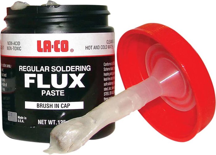 Tooled Up | Laco Laco Non Toxic Soldering Flux Paste Brush in Cap 125g Laco Laco Non Toxic Soldering Flux Paste Brush in Cap 125g