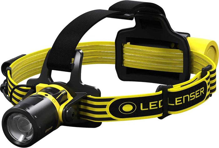 Tooled Up | LED Lenser LED Lenser EXH8 ATEX and IECEx LED Head Torch Black & Yellow LED Lenser LED Lenser EXH8 ATEX and IECEx LED Head Torch Black & Yellow