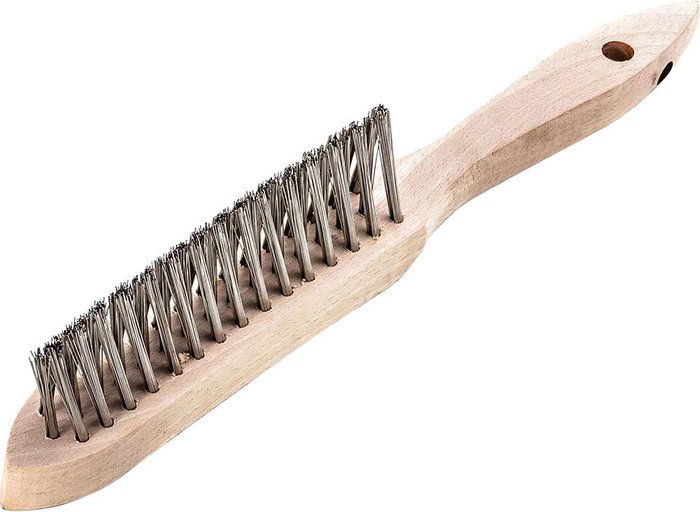 Tooled Up | Lessmann Lessmann Stainless Steel Wire Rivet Brush Lessmann Lessmann Stainless Steel Wire Rivet Brush