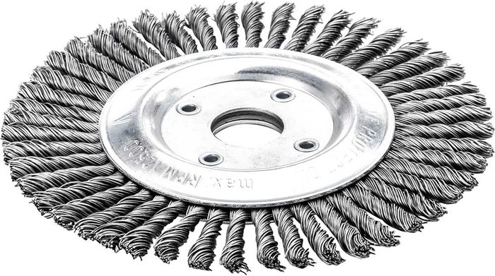 Tooled Up | Lessmann Lessmann Pipeline Wire Wheel Brush 125mm 22.2mm Bore Lessmann Lessmann Pipeline Wire Wheel Brush 125mm 22.2mm Bore