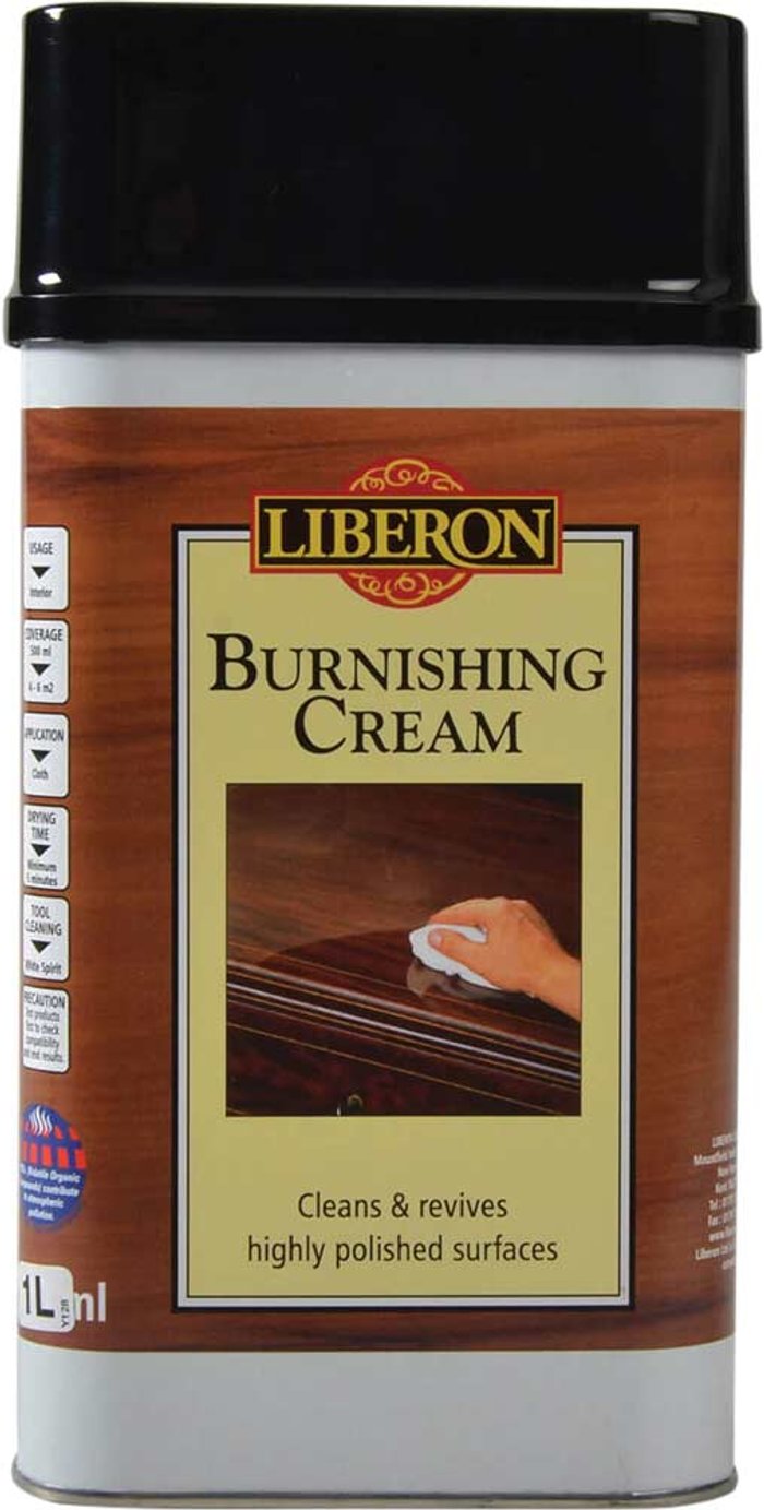Tooled Up | Liberon Liberon Burnishing Cream 1l Liberon Liberon Burnishing Cream 1l