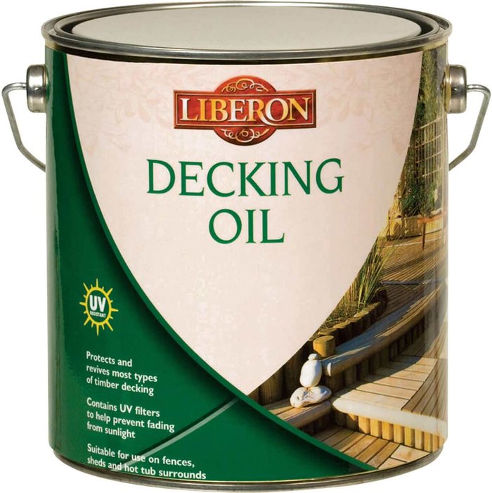 Tooled Up | Liberon Liberon Decking Oil Teak 2.5l Liberon Liberon Decking Oil Teak 2.5l